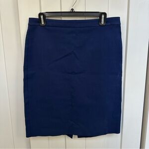 Classic Navy Blue Women's Pencil Skirt